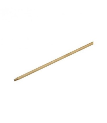 GLOBE 4070Handle - Wood 15/16x54" Threaded - Lacquer, Case: 12, Price by EA - 4070 -  - [unit price]