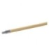 GLOBE 4089Handle - Wood 1 1/8x60" Threaded w/Metal Tip - Lacquer, Case: 12, Price by EA - 4089 -  - [unit price]