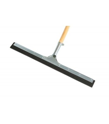 GLOBE 4094Squeegee - Straight Rubber 24"w/54"Tapered Wood Handle, Case: 6, Price by EA - 4094 -  - [unit price]