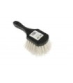 GLOBE 4100Brush - Short Handle Gong - Black/Gray - Stiff Fiber, Case: 12, Price by EA