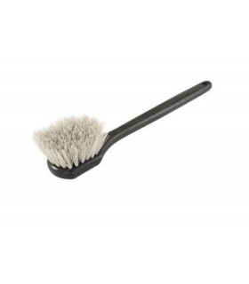 GLOBE 4101Brush - Long Handle Gong - Stiff Fiber - Black/Yellow, Case: 12, Price by EA - 4101 -  - [unit price]
