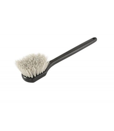 GLOBE 4101Brush - Long Handle Gong - Stiff Fiber - Black/Yellow, Case: 12, Price by EA - 4101 -  - [unit price]