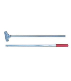 GLOBE 4204Scraper 4" Heavy-Duty w/48" Metal Handle, Case: 12, Price by CS - 4204 -  - [unit price]