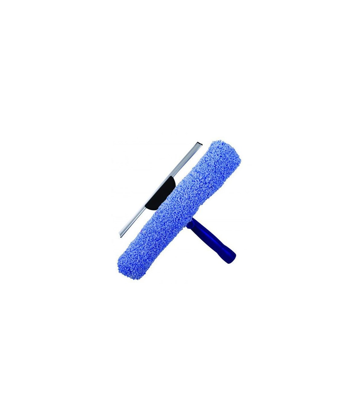 GLOBE 4465Window Washer/Squeegee Microfiber Combo 12" - Blue, Case: 12, Price by CS - 4465 -  - [unit price]