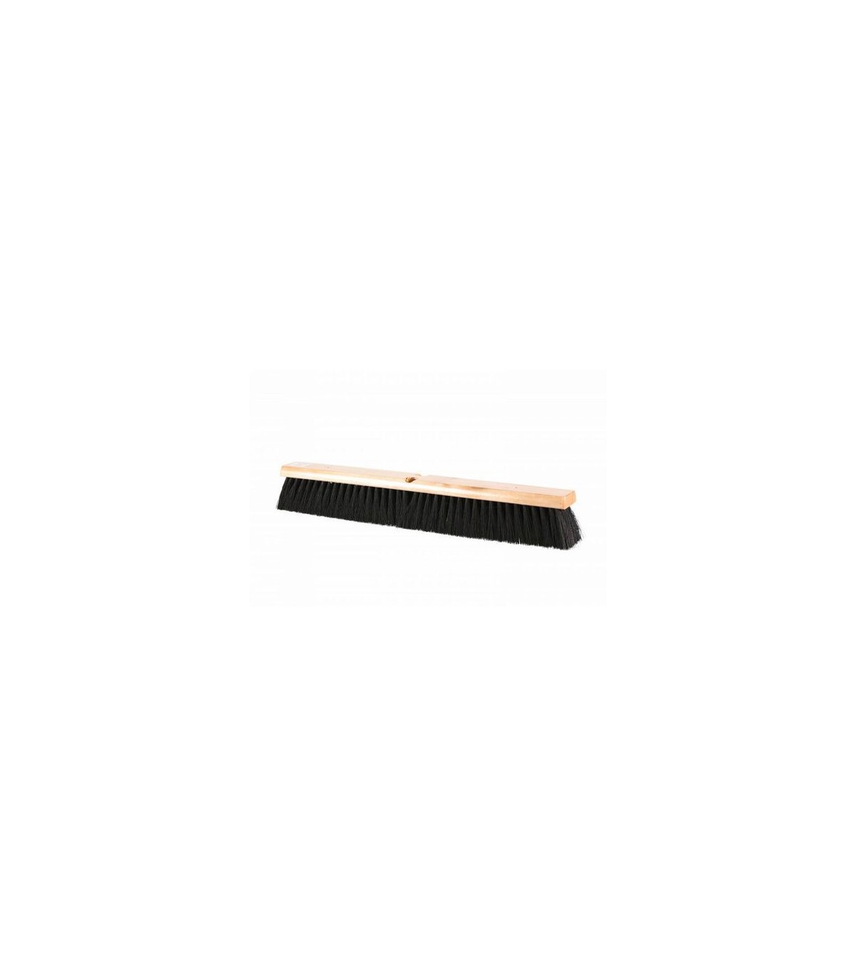 GLOBE 4555Push Broom - 24" Wood Block Head Only - Tampico, Case: 6, Price by EA - 4555 -  - [unit price]