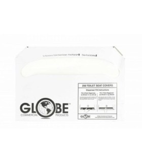 GLOBE 4610Toilet - Seat Cover Refill 2500/cs, Case: 1, Price by CS - 4610 -  - [unit price]