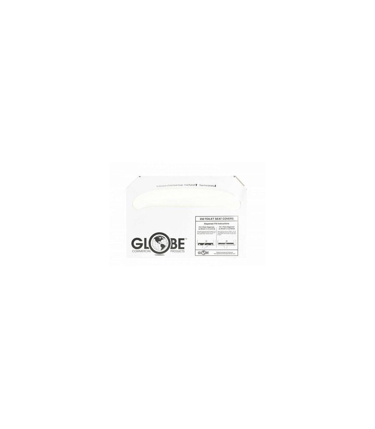 GLOBE 4610Toilet - Seat Cover Refill 2500/cs, Case: 1, Price by CS - 4610 -  - [unit price]
