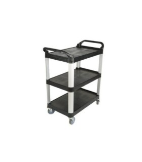 GLOBE 5001Utility Cart - Small 33x17x37" - 400lbs Cap - Black, Case: 1, Price by EA - 5001 -  - [unit price]
