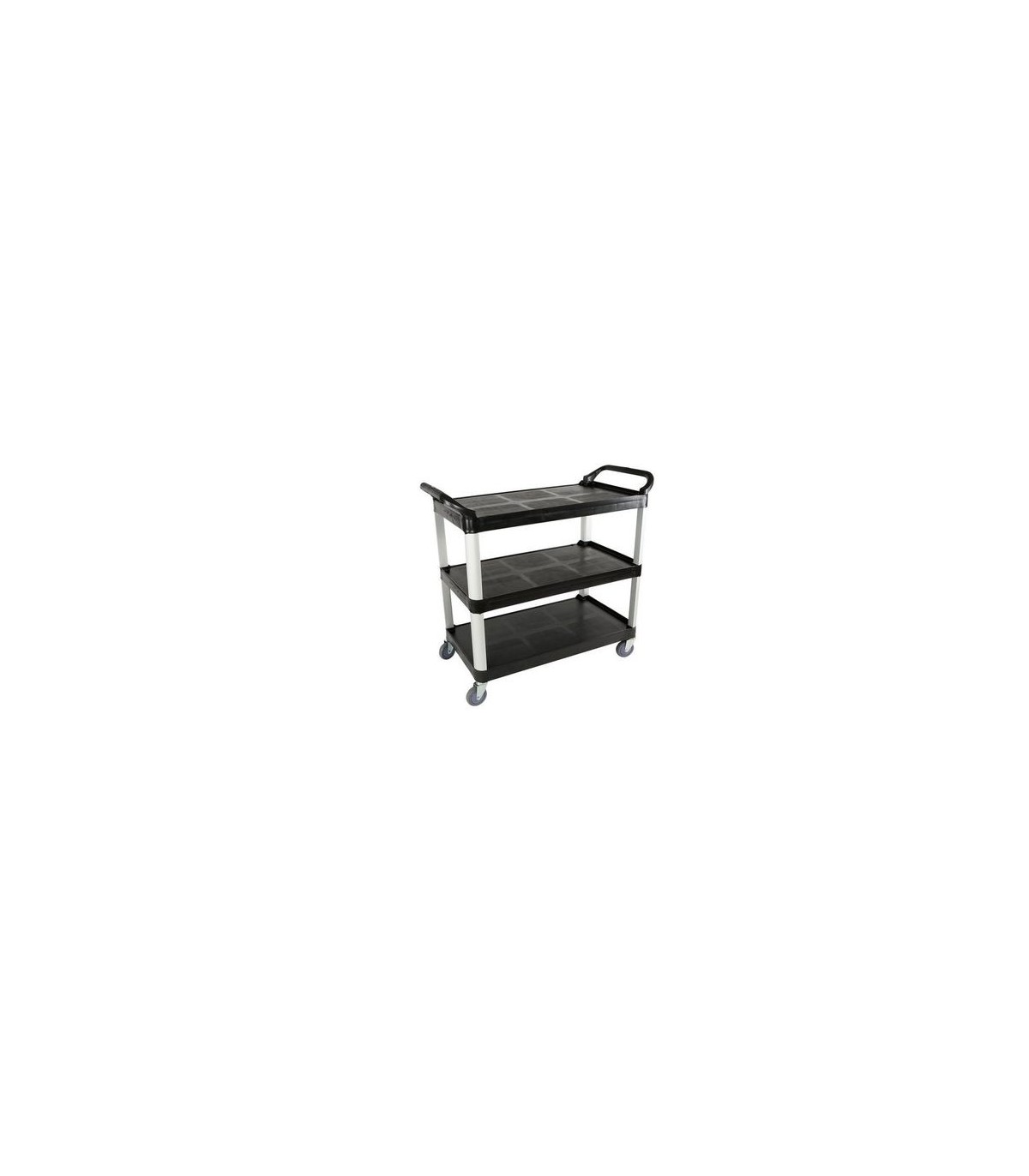 GLOBE 5002Utility Cart - Large 40x19.75x37" - 400lbs Cap - Black, Case: 1, Price by EA - 5002 -  - [unit price]