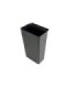 GLOBE 5003Utility Cart - Large Refuse Bin - Black, Case: 5, Price by EA - 5003 -  - [unit price]