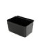 GLOBE 5004Utility Cart - Small Utensil Bin - Black, Case: 10, Price by EA - 5004 -  - [unit price]