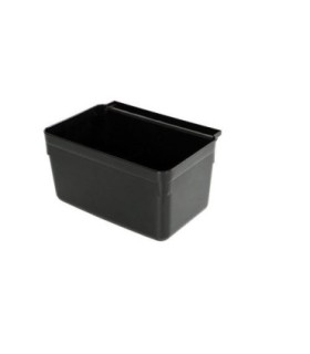GLOBE 5004Utility Cart - Small Utensil Bin - Black, Case: 10, Price by EA - 5004 -  - [unit price]