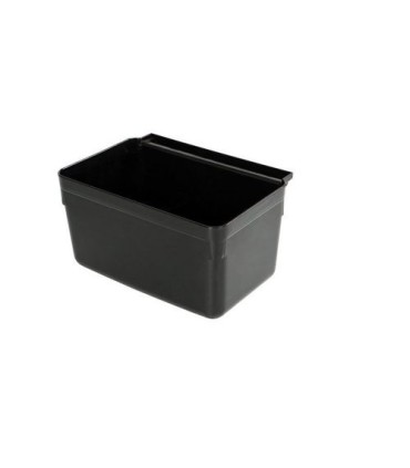 GLOBE 5004Utility Cart - Small Utensil Bin - Black, Case: 10, Price by EA - 5004 -  - [unit price]