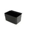 GLOBE 5004Utility Cart - Small Utensil Bin - Black, Case: 10, Price by EA