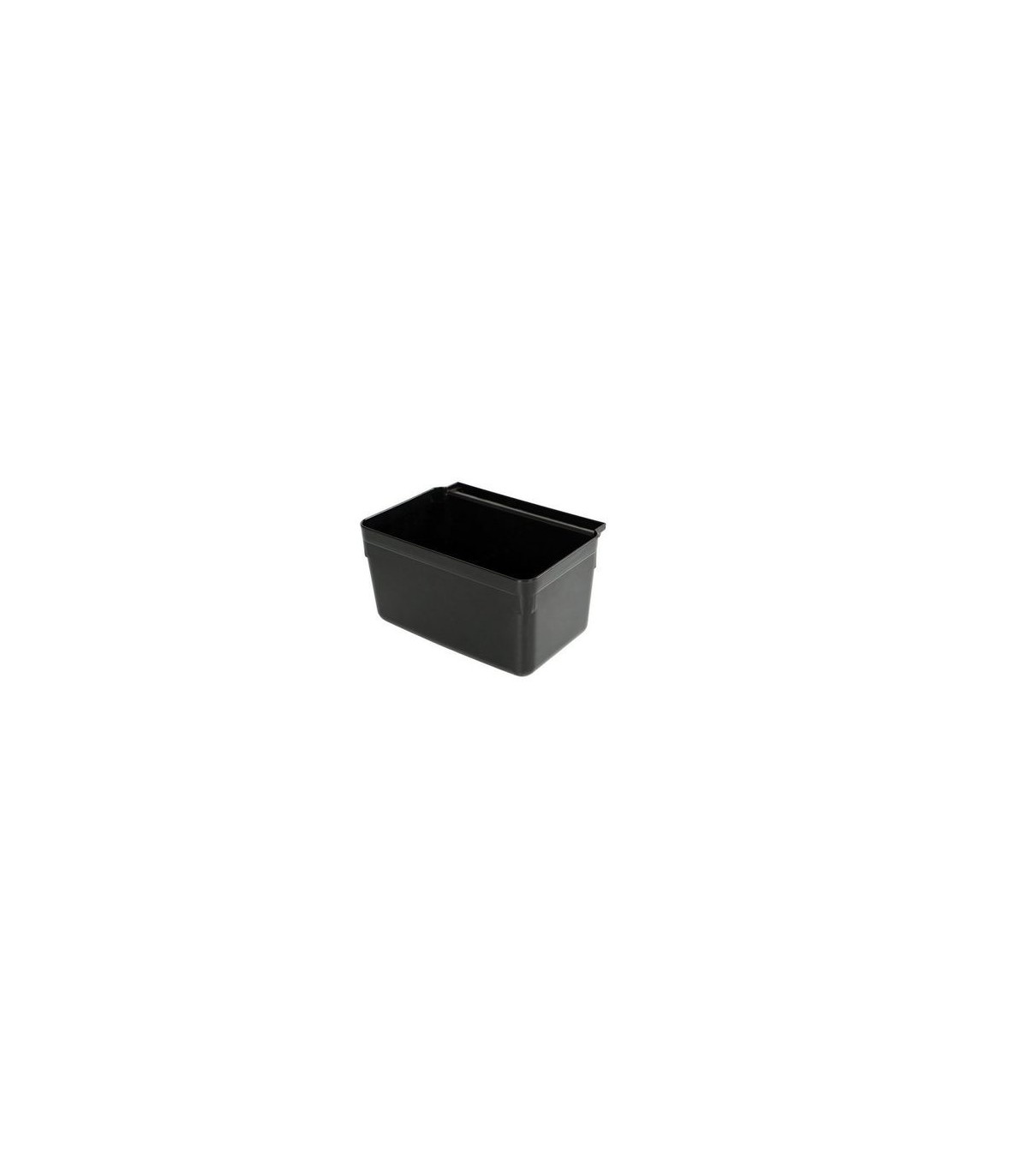 GLOBE 5004Utility Cart - Small Utensil Bin - Black, Case: 10, Price by EA - 5004 -  - [unit price]
