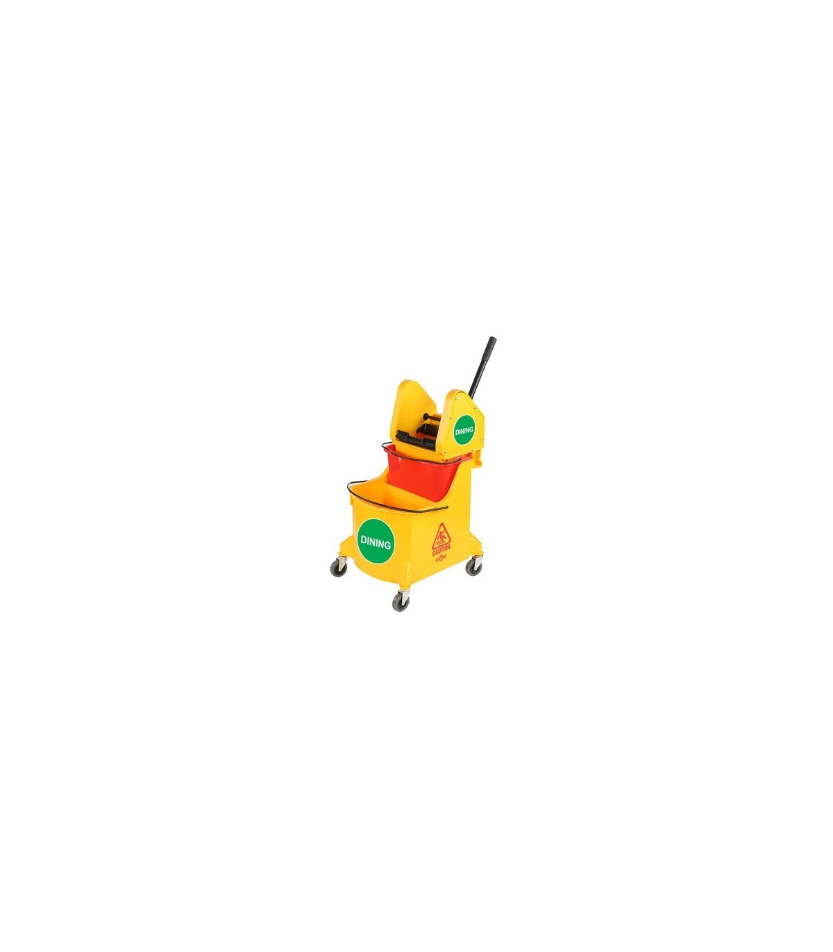 GLOBE 5035GMopping Combo - Downpress 36qt w/Bucket - Green Dining, Case: 1, Price by EA - 5035G -  - [unit price]