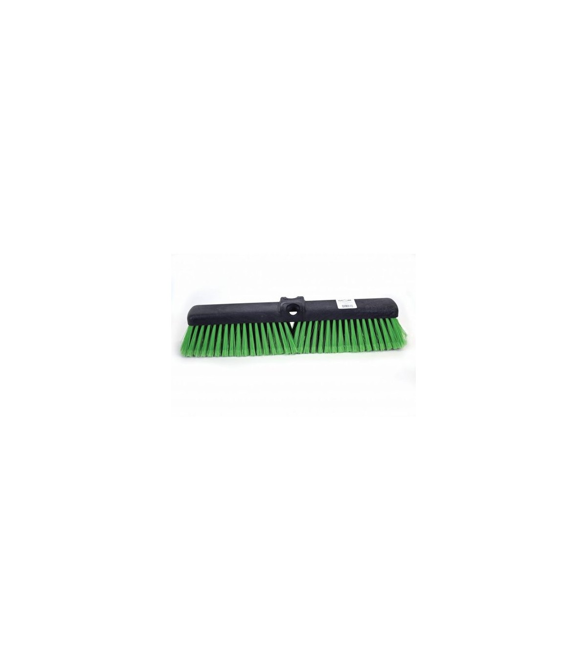 GLOBE 5055GPush Broom -18" Plastic Block Pushbroom Medium - Green, Case: 2, Price by EA - 5055G -  - [unit price]