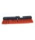 GLOBE 5055RPush Broom -18" Plastic Block Pushbroom Medium - Red, Case: 2, Price by EA - 5055R -  - [unit price]