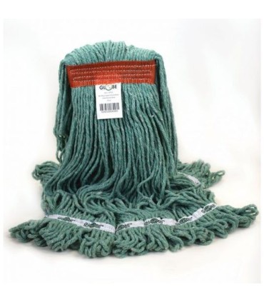 GLOBE 5091GWet Mop - Synthetic Looped End 20oz NB - Green, Case: 4, Price by CS - 5091G -  - [unit price]