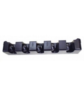 GLOBE 5700Tool Holder/Closet Organizer Fits 5 Handles - Black, Case: 1, Price by EA - 5700 -  - [unit price]