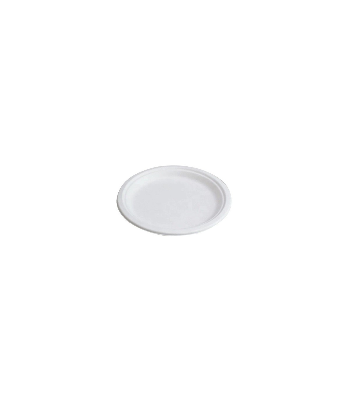 GLOBE 6020Compostable Plate - Round 6" - 50bg/20bg/cs, Case: 1000, Price by CS - 6020 -  - [unit price]