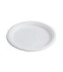 GLOBE 6021Compostable Plate - Round 7" - 50bg/20bg/cs, Case: 1000, Price by CS - 6021 -  - [unit price]