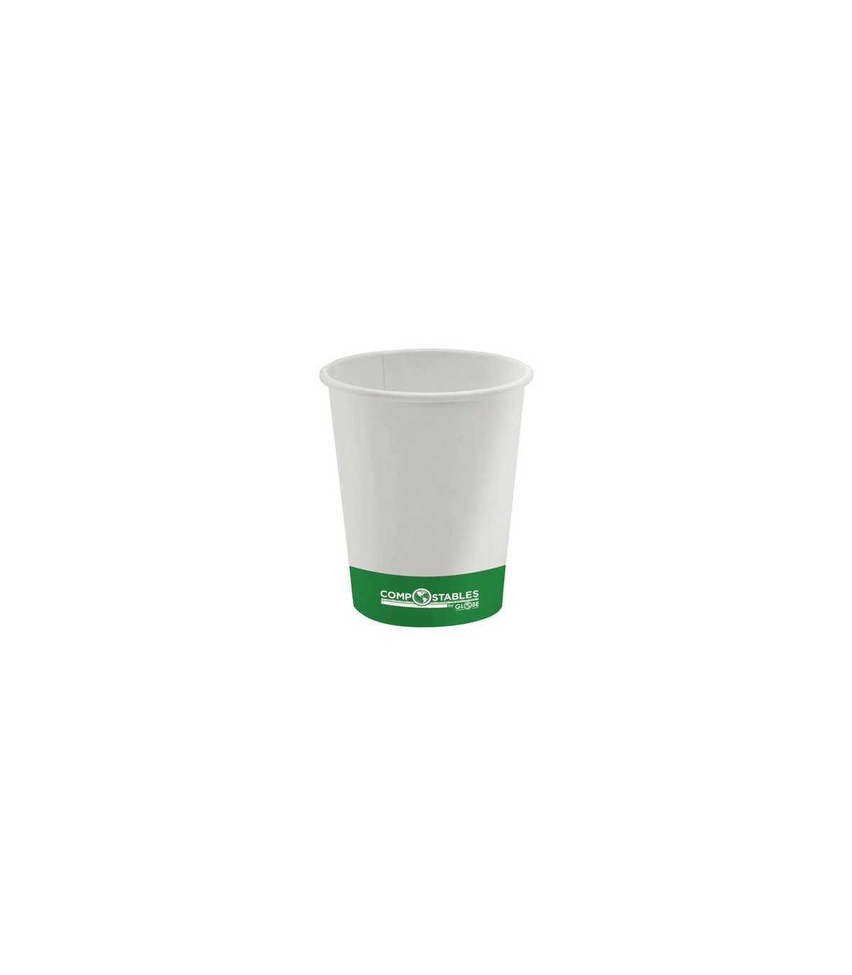 GLOBE 6056Compostable Paper Cup-SingWall H/C 20oz-50/bg/20bg/cs, Case: 1000, Price by CS - 6056 -  - [unit price]
