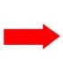 GLOBE 7254OBS: Floor Decals - 12x4" Directional Arrows - Red, Case: 1, Price by EA - 7254 -  - [unit price]