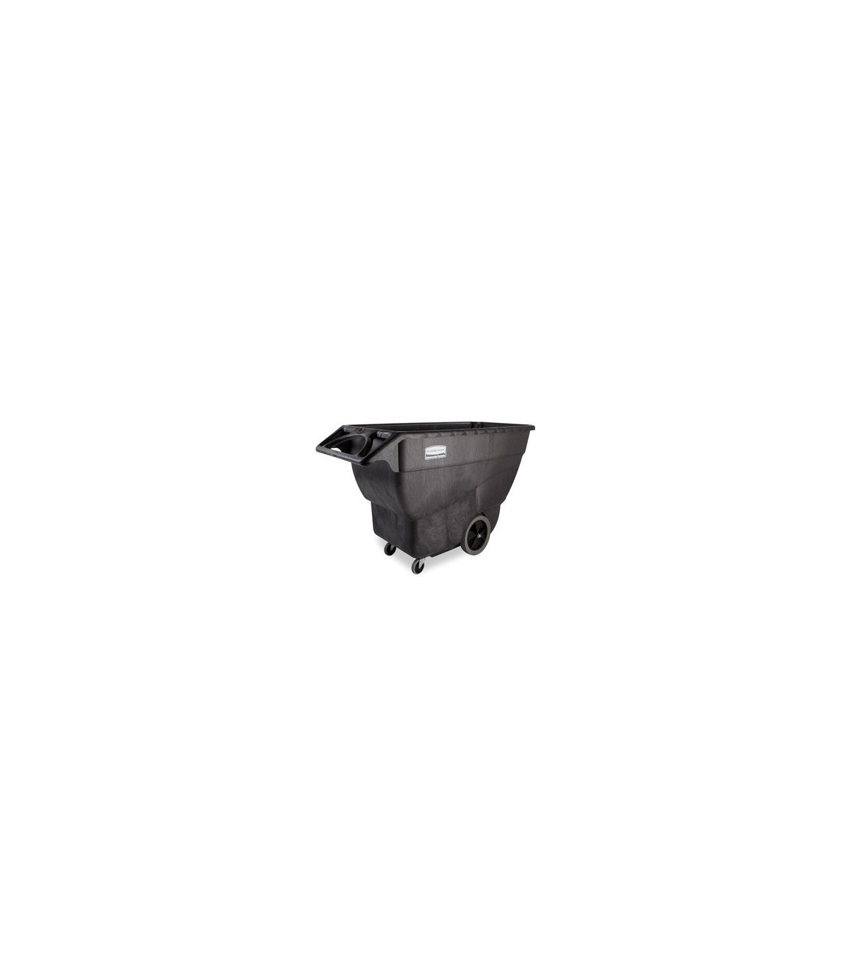 Rubbermaid FG101100BLA Truck - Tilt S-Foam U-Duty 600lb/0.75cuyd - Black, Price Per EA - FG101100BLA -  - [unit price]