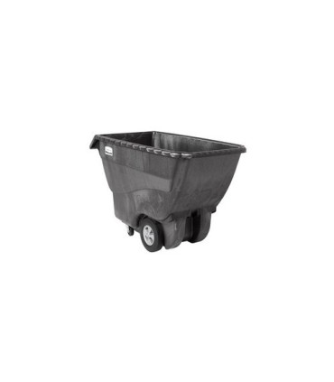 Rubbermaid FG101300BLA Truck - Tilt S-Foam S-Duty 1000lb/0.75cuyd-Blk, Price Per EA - FG101300BLA -  - [unit price]