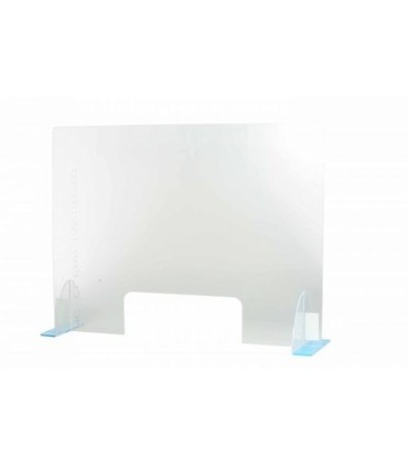 GLOBE 7650OBS: Sneeze Guard - 3mm Countertop Shield 32x24" - Acrylic, Case: 1, Price by EA - 7650 -  - [unit price]