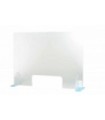 GLOBE 7650OBS: Sneeze Guard - 3mm Countertop Shield 32x24" - Acrylic, Case: 1, Price by EA