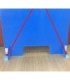 GLOBE 7651OBS: Sneeze Guard -Stabilizer Feet Only w/Non-Perm Adhesive, Case: 1, Price by SET - 7651 -  - [unit price]
