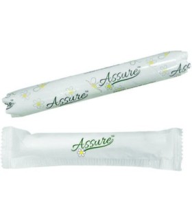 GLOBE 7672Vending - Tampons Assure Regular - 500/cs, Case: 500, Price by CS - 7672 -  - [unit price]