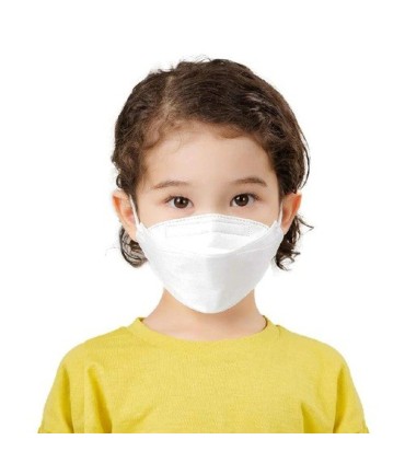 GLOBE 7777Face Mask - KN95 Formfit Children 20pk/20pks/cs-White, Case: 20, Price by PK - 7777 -  - [unit price]