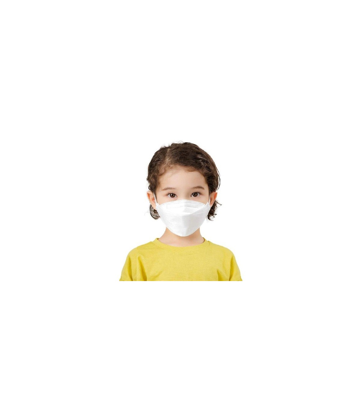 GLOBE 7777Face Mask - KN95 Formfit Children 20pk/20pks/cs-White, Case: 20, Price by PK - 7777 -  - [unit price]