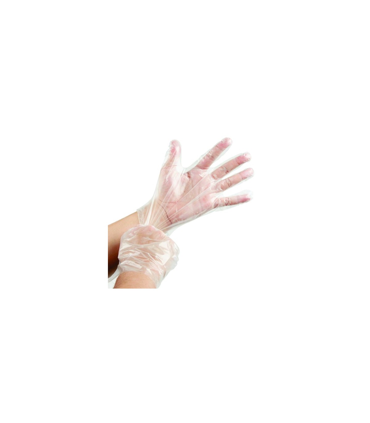 GLOBE 8001Glove - HDPE Poly Disposable 500/pk/20pk/cs - Medium, Case: 10000, Price by CS - 8001 -  - [unit price]