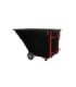 Rubbermaid FG102500BLA SOP: Truck - Tilt S-Duty 1200lbs/1.5cuyd - Black, Price Per EA - FG102500BLA -  - [unit price]