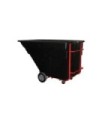 Rubbermaid FG102500BLA SOP: Truck - Tilt S-Duty 1200lbs/1.5cuyd - Black, Price Per EA
