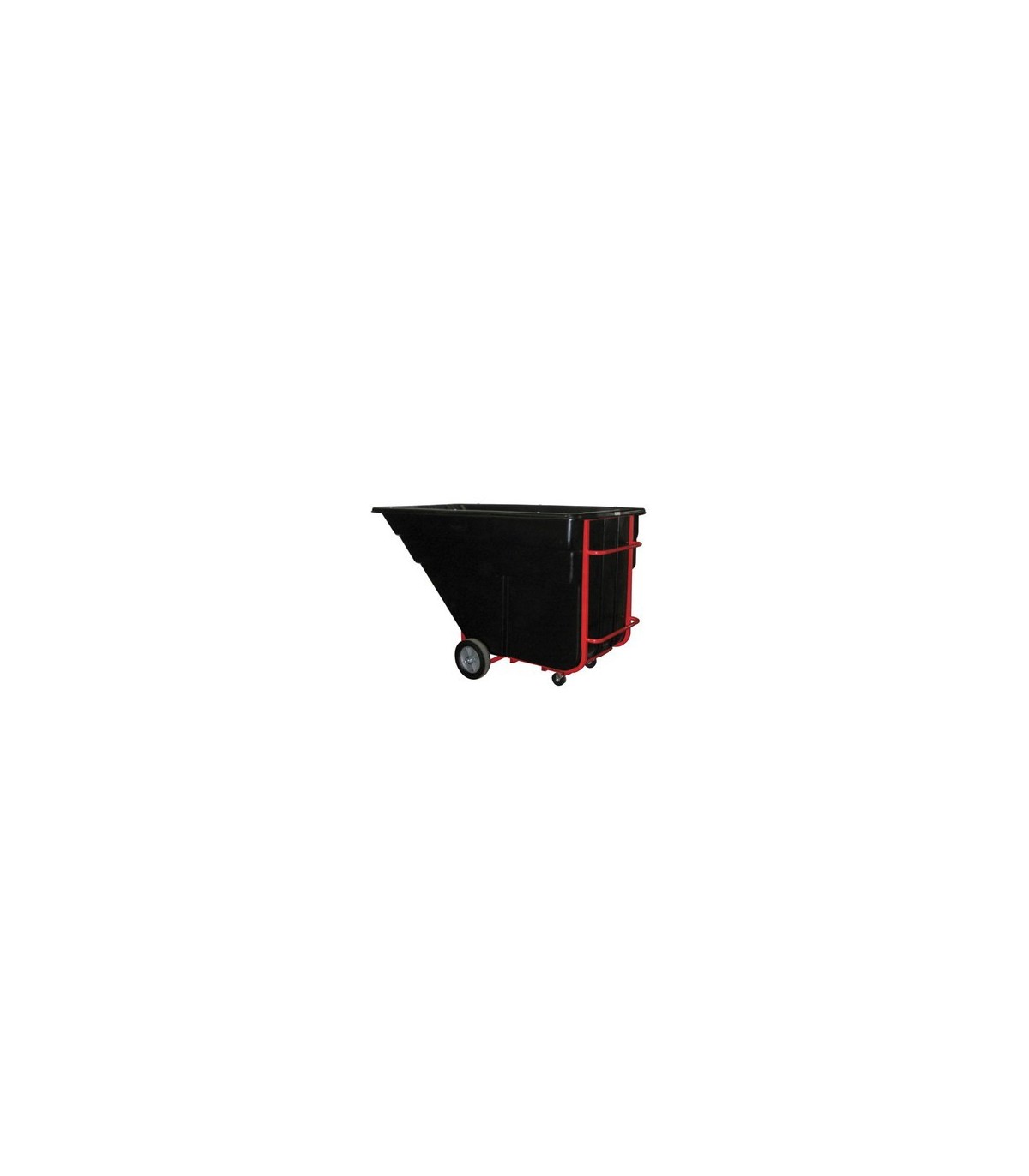 Rubbermaid FG102500BLA SOP: Truck - Tilt S-Duty 1200lbs/1.5cuyd - Black, Price Per EA - FG102500BLA -  - [unit price]