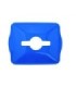 GLOBE 9303OBS: Container - Recycling Bin - Lid Only-Slotted Hole-Blue, Case: 10, Price by EA - 9303 -  - [unit price]