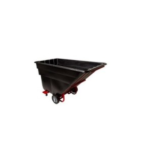 Rubbermaid FG102542BLA SOP: Truck - Tilt S-Duty Forkliftable 1500lb/1.5cuyd-Blk, Price Per EA - FG102542BLA -  - [unit price]