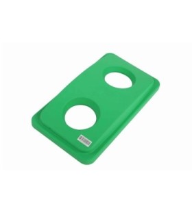 GLOBE 9503OBS: Container - Slim Lid - Bottle & Can - Green, Case: 6, Price by EA - 9503 -  - [unit price]