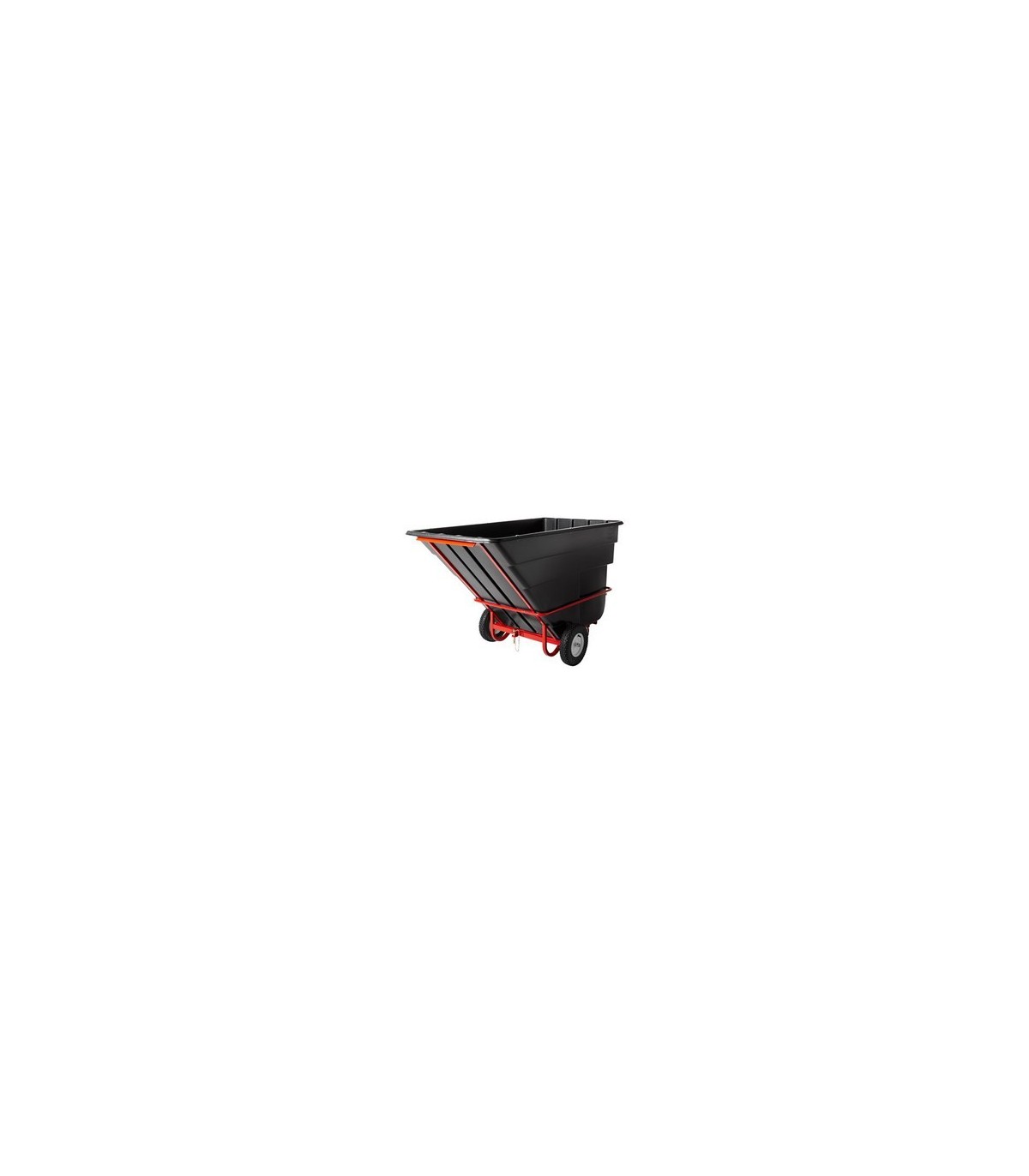 Rubbermaid FG102641BLA SOP: Truck - Tilt Towable Trainable 2100lb/1.5cuyd-Blk, Price Per EA - FG102641BLA -  - [unit price]