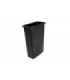 GLOBE 9512Container - Slim 23G Rectangle - Black, Case: 4, Price by EA - 9512 -  - [unit price]