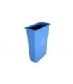 GLOBE 9513Container - Slim 23G Rectangle - Blue, Case: 4, Price by EA