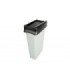 GLOBE 9515Container - Slim Swing Lid Only fits Slim Cont - Black, Case: 4, Price by EA - 9515 -  - [unit price]