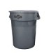 GLOBE 9620Container - Waste Round Straightwall 20G - Grey, Case: 1, Price by EA - 9620 -  - [unit price]