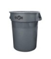 GLOBE 9632Container - Waste Round Straightwall 32G - Grey, Case: 1, Price by EA