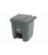 GLOBE 9672OBS: Container - Step On Can Plastic 8G - Grey, Case: 3, Price by EA - 9672 -  - [unit price]